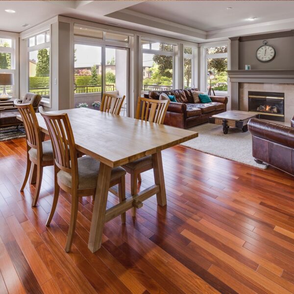 Piso De Madera Estructurado Jatoba 1 Lama 12/3mm x 131mm x Largos Varios