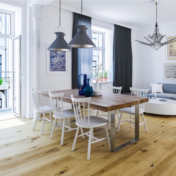 Piso De Madera Estructurado Roble Country Natural 1 Lama Super Mate 14mm – 250mm x 1980mm