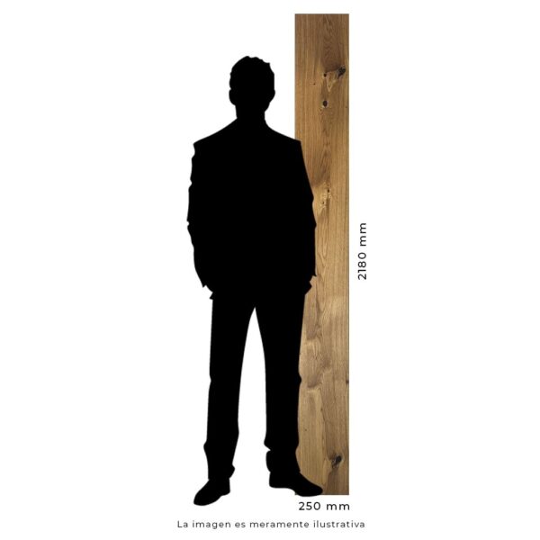 Piso De Madera Estructurado Roble Country Natural 1 Lama Super Mate 14mm – 250mm x 1980mm