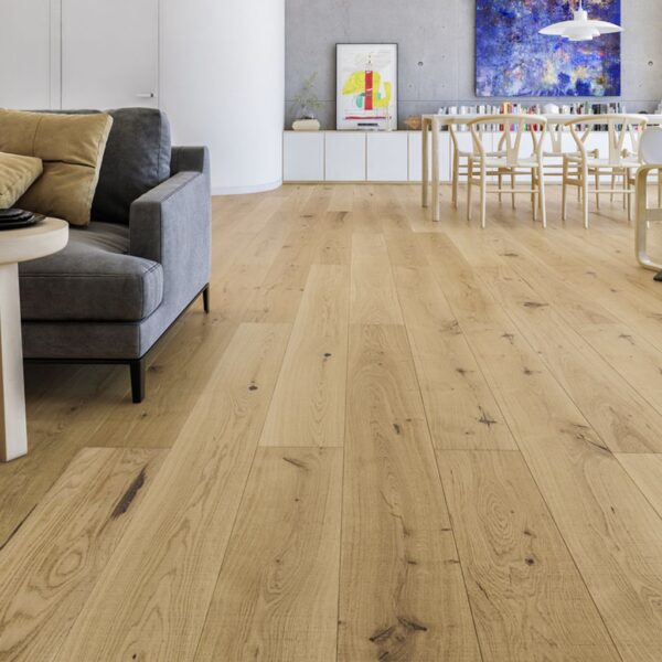 Piso De Madera Estructurado Roble Elegance Invisible 1 Lama Super Mate 14mm – 175mm x 2180mm
