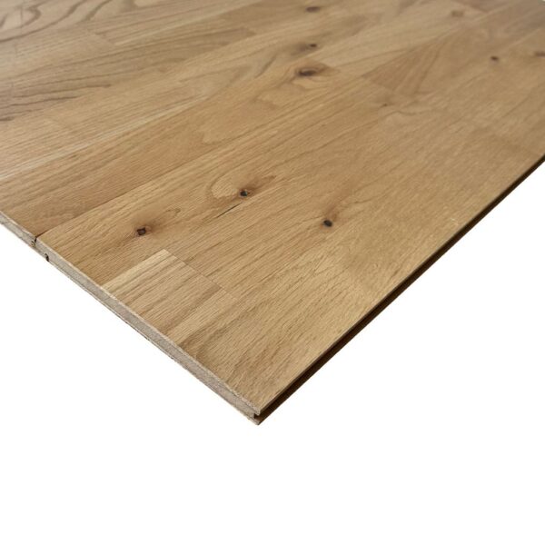 Piso De Madera Estructurado Roble Rústico 3 Lamas 14.3/2mm x 145mm x 2180mm