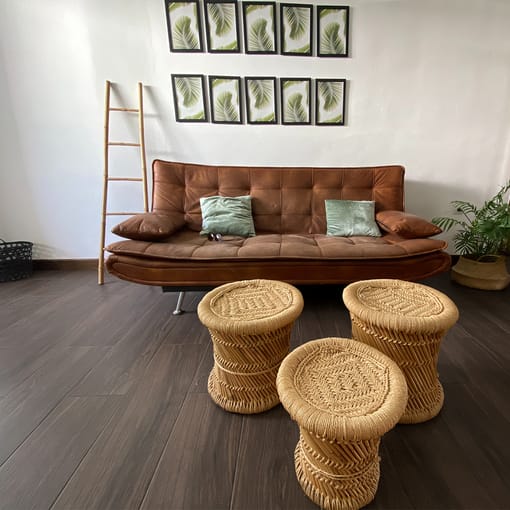 Piso Vinílico LVT Para Pegar Cacao Puro 2mm
