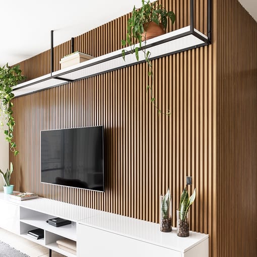 Revestimiento de Pared Interior Roble