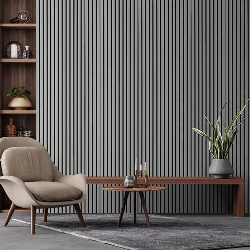 Revestimiento de Pared Interior Gris