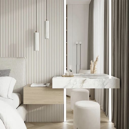 Revestimiento de Pared Interior Marfil