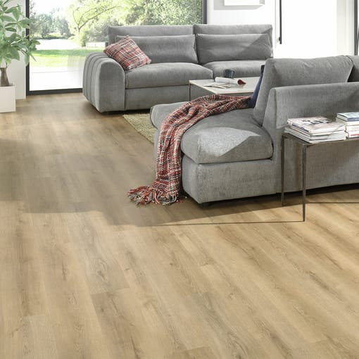 Piso Vinílico SPC Click 1079320 Pacific Sands Oak 7 mm con manta