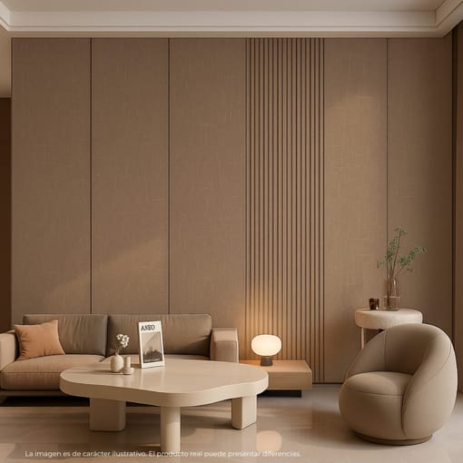 Revestimiento de Pared Interior Decopanel Linen 60cm