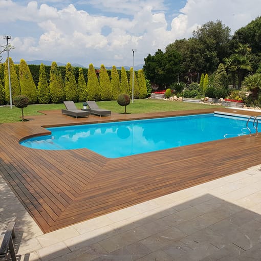 Deck Lapacho Macizo Madera Natural IPE