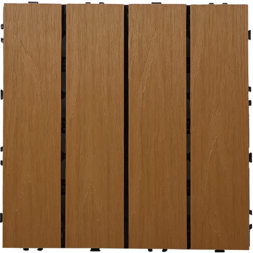 Deck Baldosa Co-Extruded G04 Teak