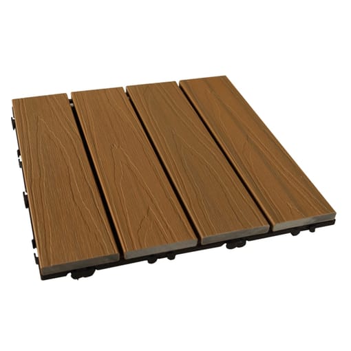 Deck Baldosa Co-Extruded G04 Teak