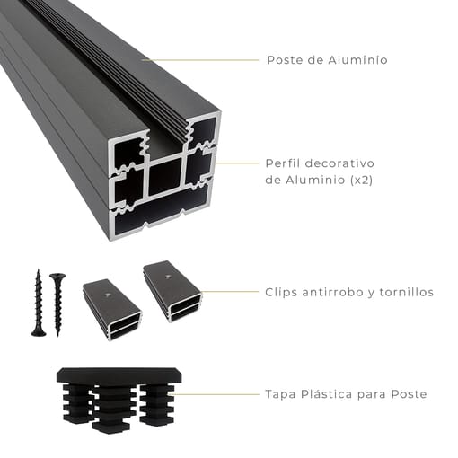 Cerco Inglés Kit B Poste