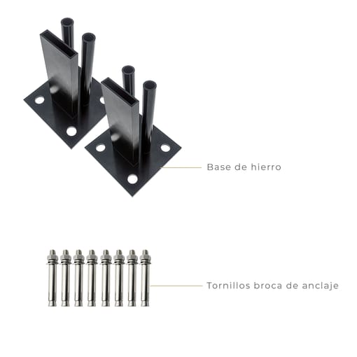 Cerco Inglés Kit D Base x 2 unidades + Brocas x 2 bolsas