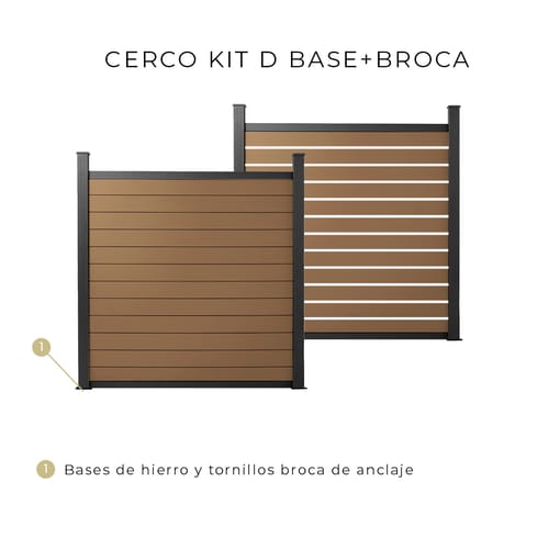 Cerco Inglés Kit D Base x 2 unidades + Brocas x 2 bolsas