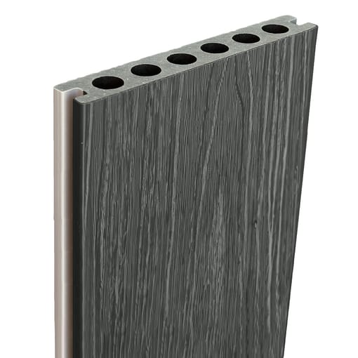 Deck Co-Extruded Dual Color G01 White Oak + G06 Silver Grey