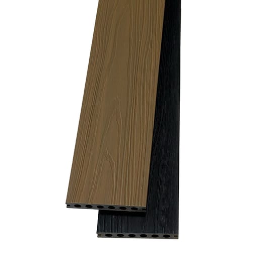 Deck Co-Extruded Dual Color G04 Teak + G07 Charcoal