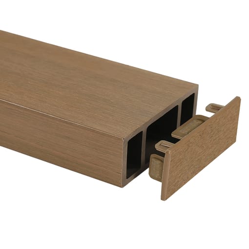 Viga Co-Extruded G04 Teak 50mm x 100mm stretch x 2 unidades