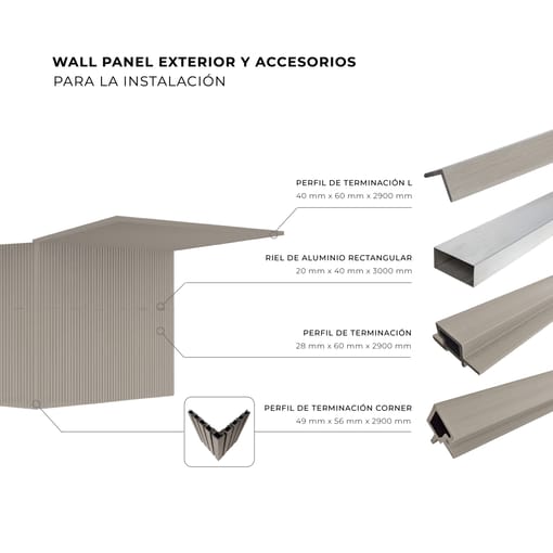 Wall Panel Exterior Co-Extruded G02 Antique