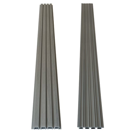 Revestimiento de Pared Exterior Wall Panel Light Grey