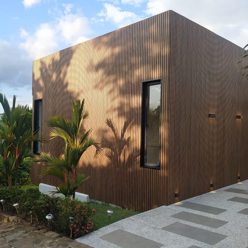 Wall Panel Exterior Co-Extruded G10 Ipe