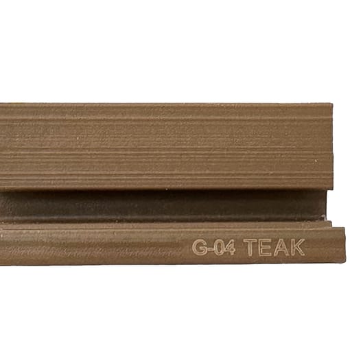 Wall Panel Exterior Co-Extruded G04 Teak