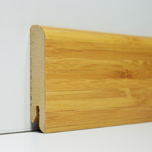 Varilla Zócalo Enchapado de Madera Bamboo 15mm x 70mm x 2400mm