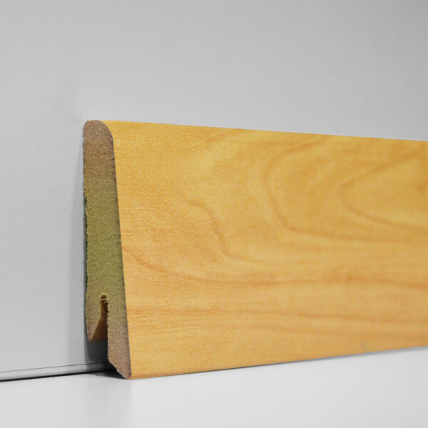 Varilla Zócalo de Melamina Nogal Rojo 17mm x 58mm x 2400mm