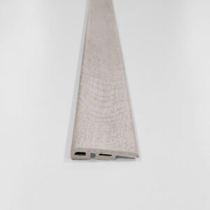 Perfil Resistente al Agua END CAP Gris Claro 10mm x 35mm x 2400mm