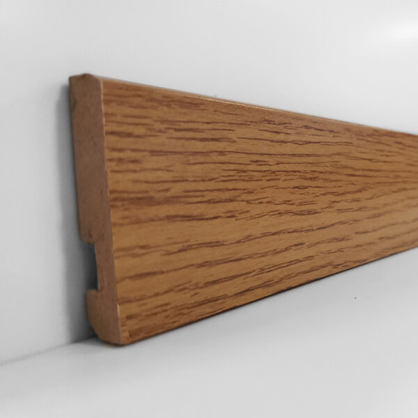 Varilla Zócalo de Melamina Roble América 12mm x 60mm x 2750mm