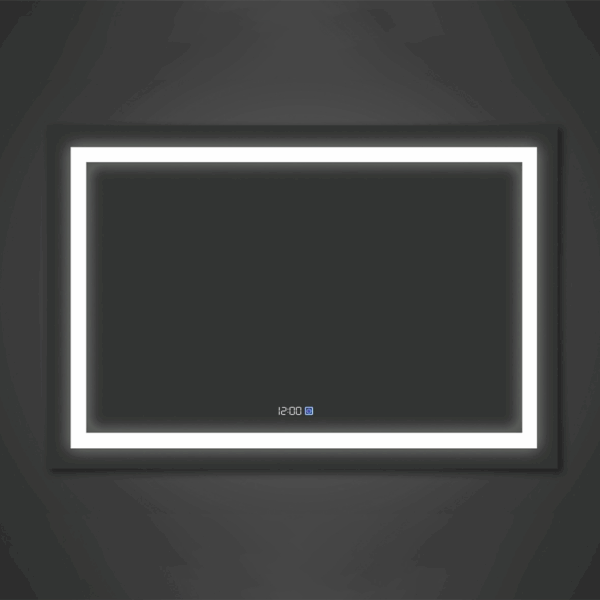 Espejo Led con Reloj K921 1200mm x 800mm