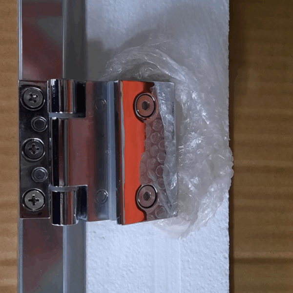 Mampara de Baño RebatibleTransparente Rectangular BS4003 80cm