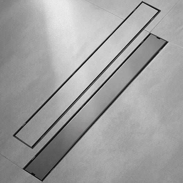 Rejilla Lineal Reversible Black 6,8cm x 60cm S-T060FX