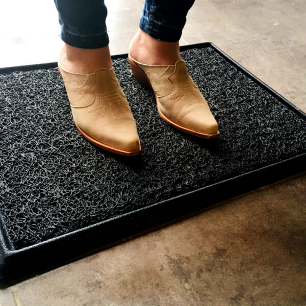 Felpudo Rulo Gris Oscuro 75cm x 45cm