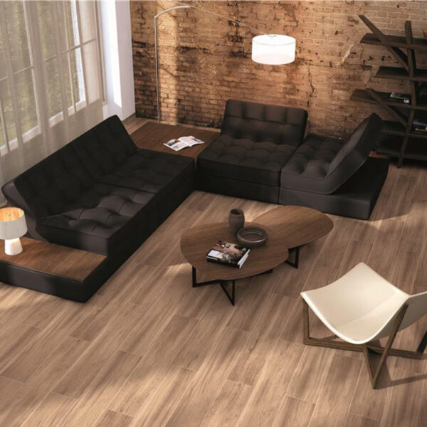 Porcelanato Casterly Caoba 23cm x 120cm