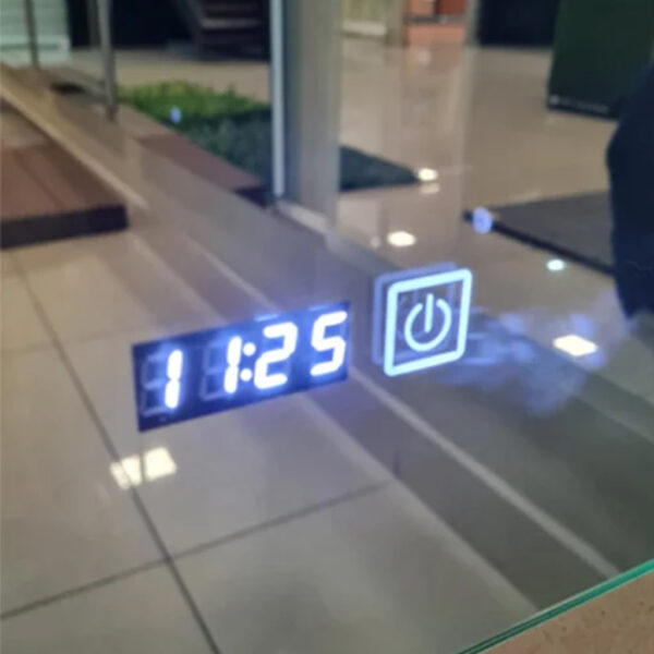 Espejo Led con Reloj K306 800mm x 600mm