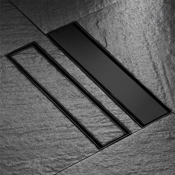 Rejilla Lineal Reversible Black 6,8cm x 30cm S-T030FX