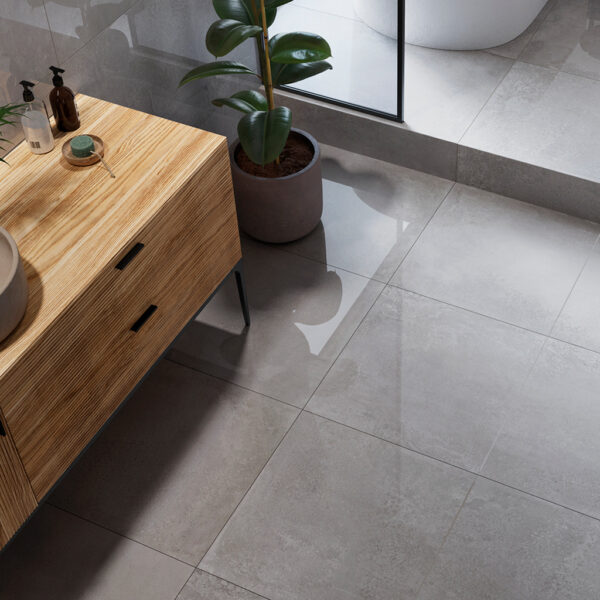 Porcelanato Marble Gris Caliza 60,8cm x 60,8cm