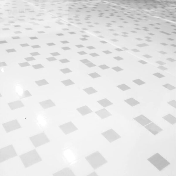 Revestimiento Cerámica Pixel Blanco y Gris RC 30cm x 60cm