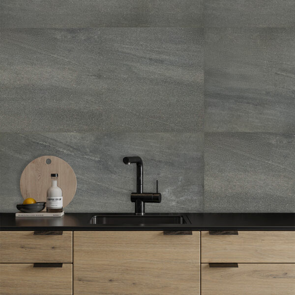 Porcelanato Bristol Black RC 60cm x 120cm