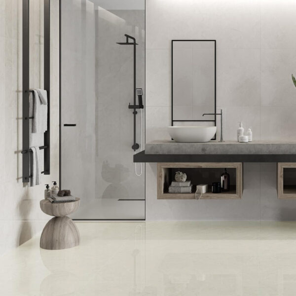 Porcelanato Imola Marfil Brillo RC 80cm x 80cm