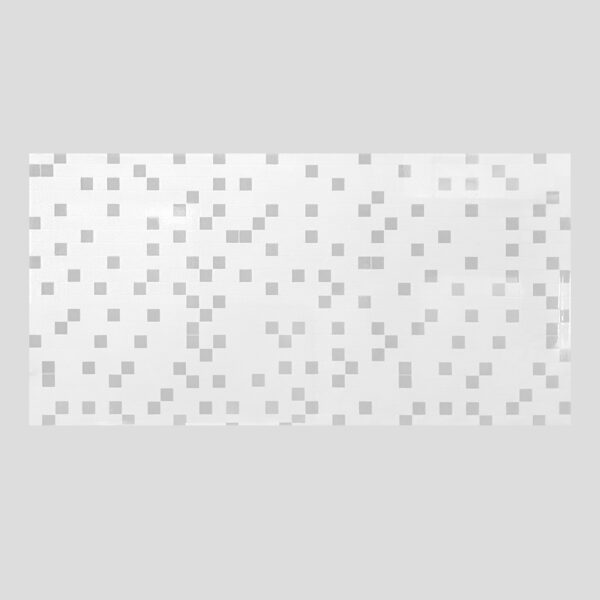 Revestimiento Cerámica Pixel Blanco y Gris RC 30cm x 60cm
