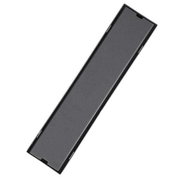 Rejilla Lineal Reversible Black 6,8cm x 30cm S-T030FX