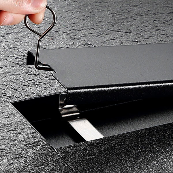 Rejilla Lineal Reversible Black 6,8cm x 30cm S-T030FX