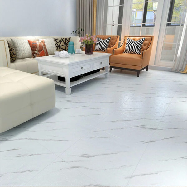 Piso Vinílico Autoadhesivo White Carrara Matt 1,5mm