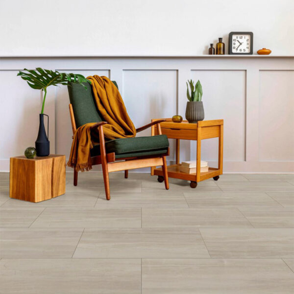 Piso Vinílico WPC + LVT Click Gris Ash UV85212256