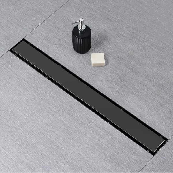 Rejilla Lineal Reversible Black 6,8cm x 60cm S-T060FX