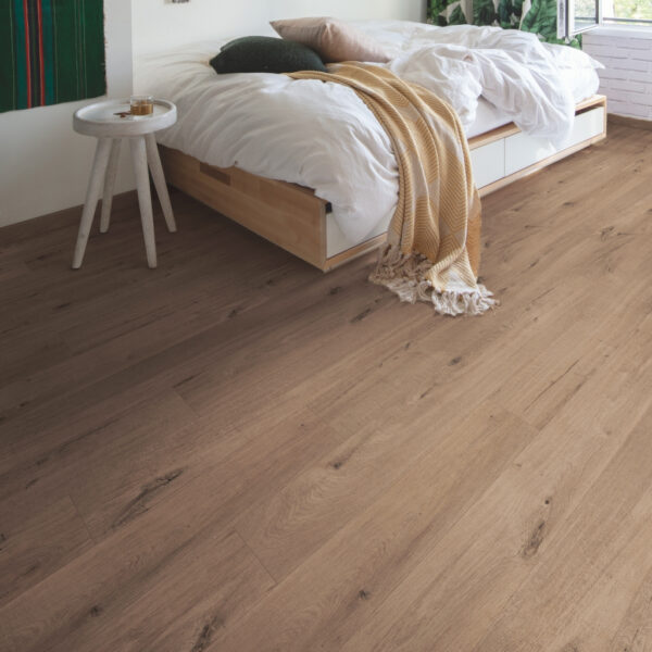 Piso Vinílico SPC Click Autumn SP038 4,5mm con manta