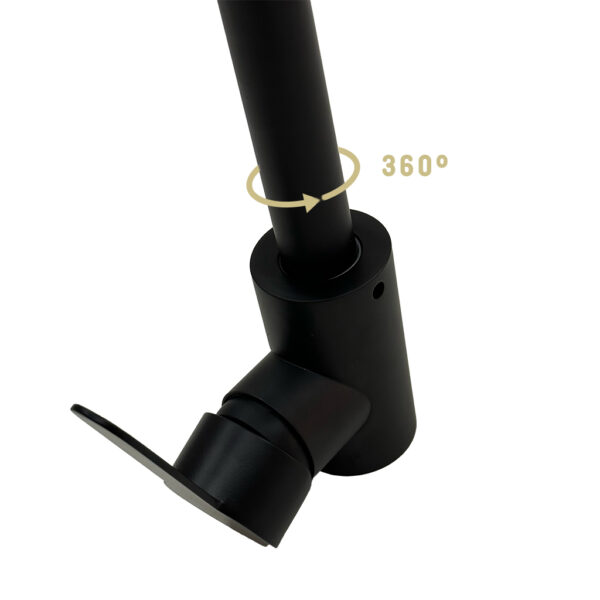 Grifería Canilla Burdeos Negra BM001