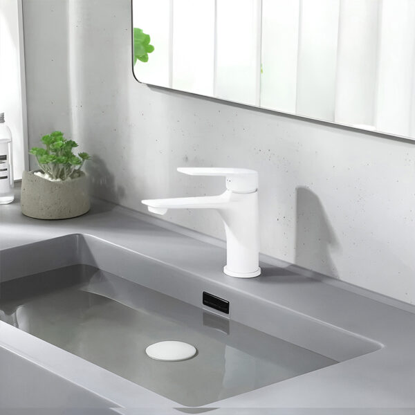 Grifería Canilla Murcia Blanca FC424