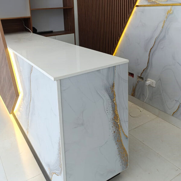 Placas UV Carrara Golden