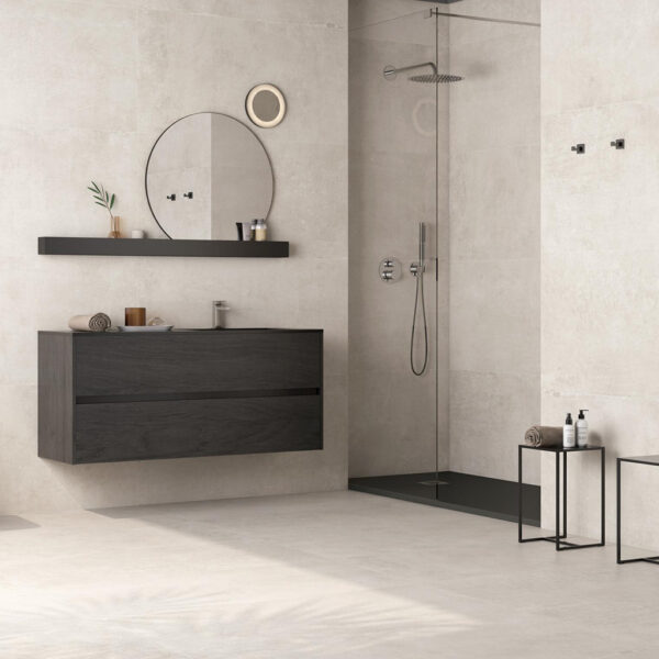 Porcelanato Concret Ivory RC 60cm x 120cm